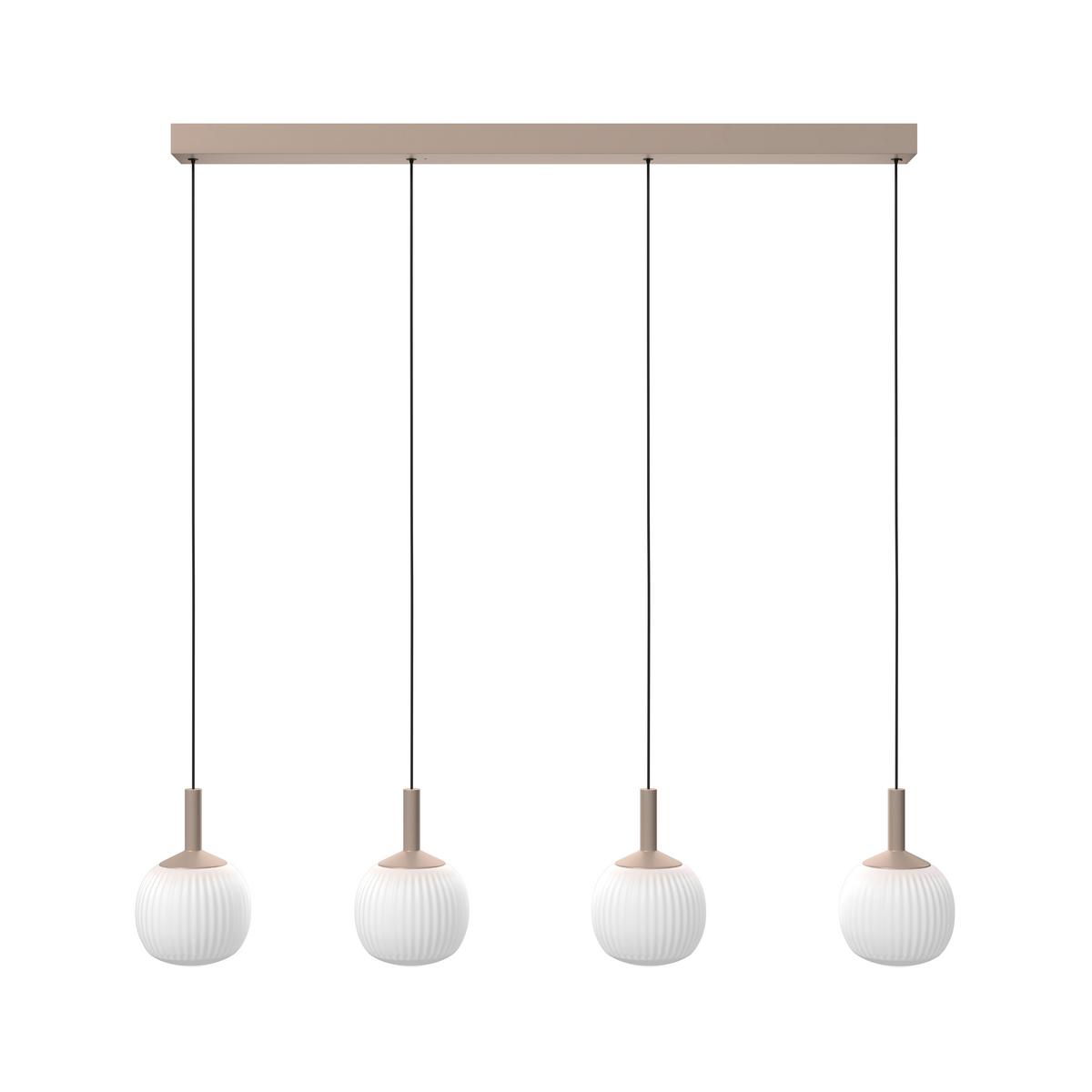 LAMPA WISZĄCA LED SWINDON *SBN* - biały, Design, metal/szkło (114/15/150cm) - Novel