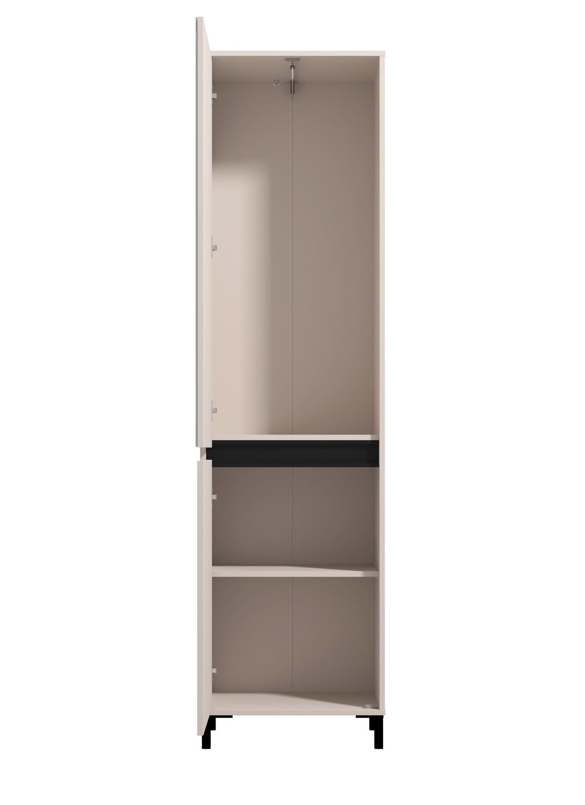 Garderobenschrank Arran Kaschmir - Kaschmir, Modern, Holzwerkstoff (55/206/40cm) - Mömax