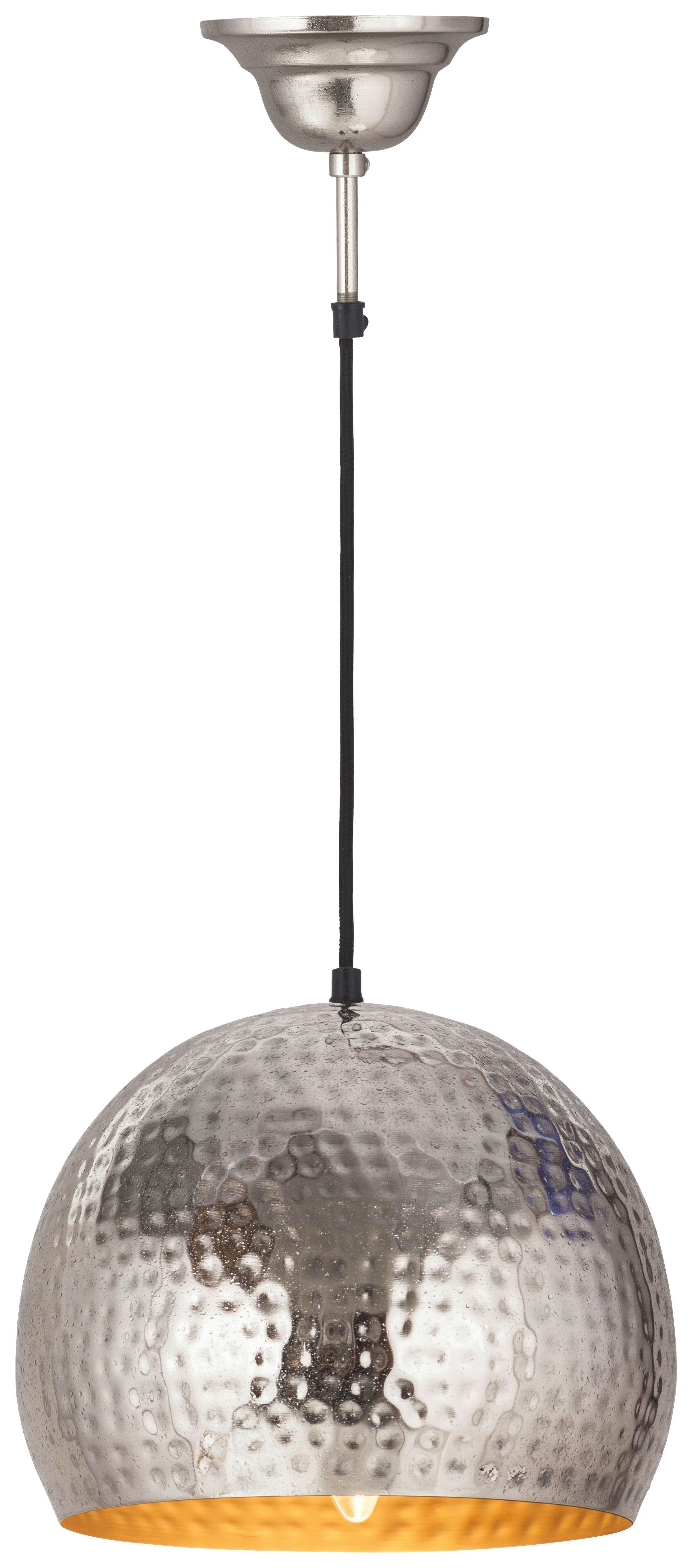 Hängeleuchte Zg5bn-Nkl - Nickelfarben, Basics, Metall (27/27/21cm) - Kayoom