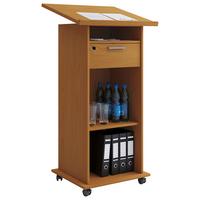 Stoječi Pult Meeta, Bukev - barve bukve, Basics, leseni material (60/50/120cm) - MID.YOU