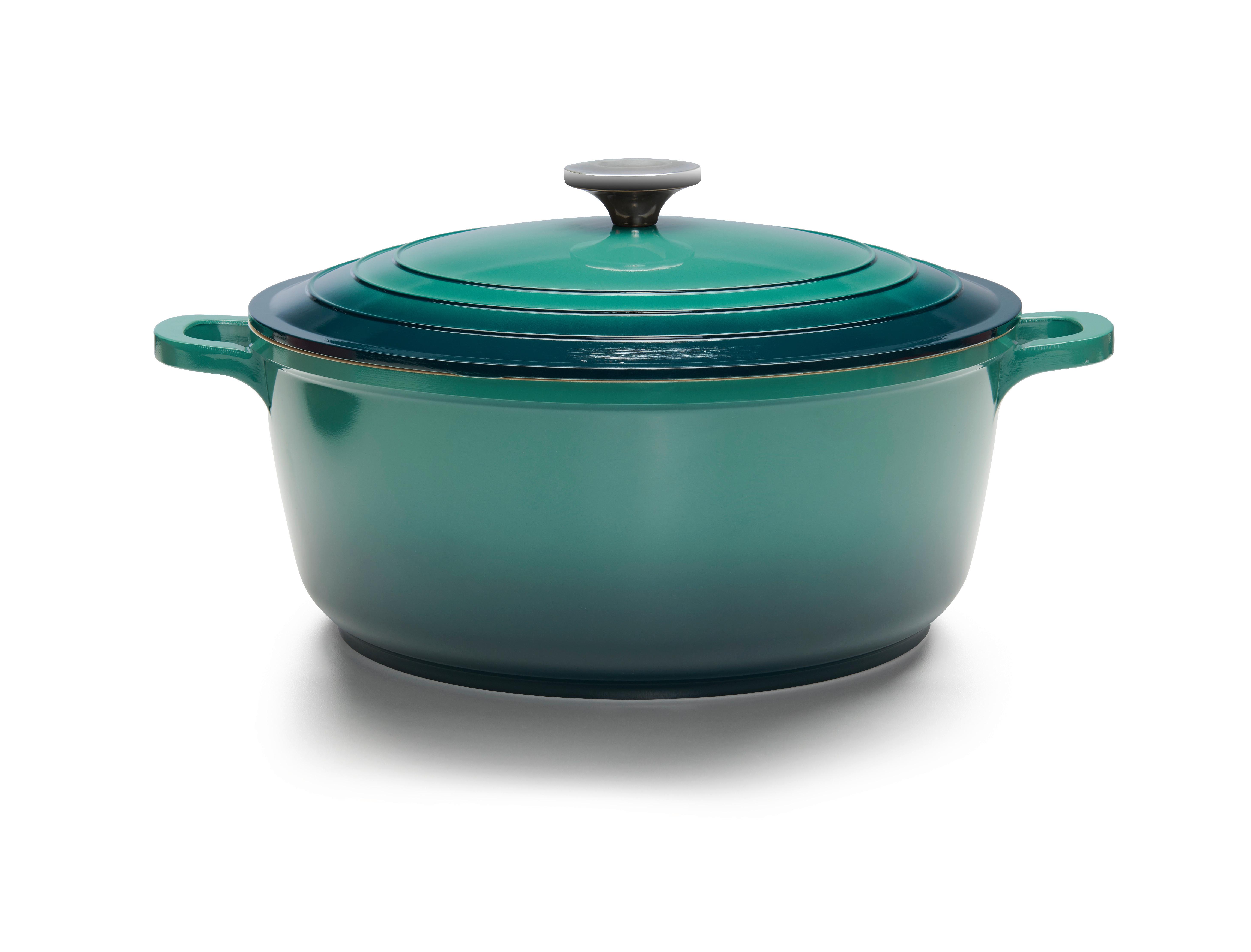 Lonac Za Kuhanje Elisa 6,3l - zelena, Konvencionalno, metal (28/12cm) - Modern Living