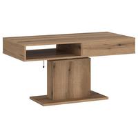 Stolić Cortado - boje hrasta, Moderno, drvni materijal (110/59,6-79,6/65cm) - Modern Living