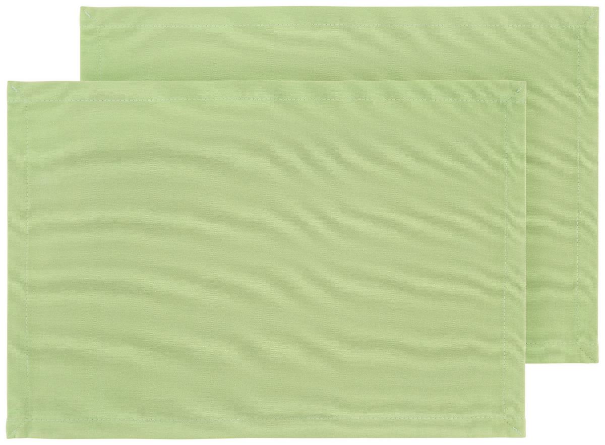 Étkezőalátét Steffi 33/45cm, 2db - zöld, textil (33/45cm) - Mary's