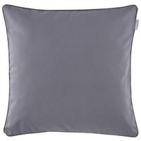 Kissenhülle Steffi Anthrazit ca. 50x50cm - Anthrazit, KONVENTIONELL, Textil (50/50cm) - Mömax