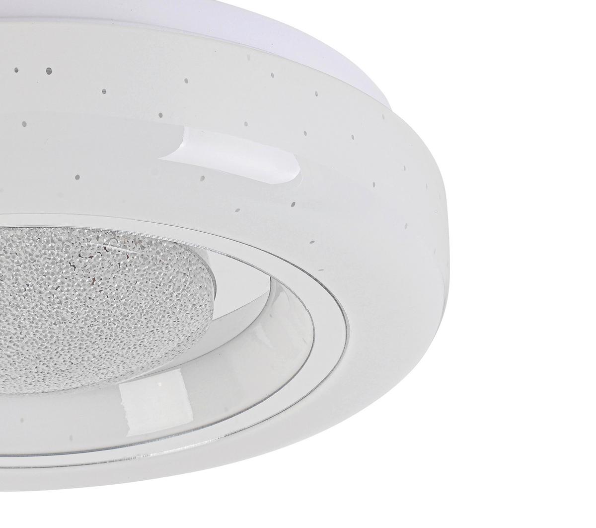 Stropna Led-svetilka Ali - barve kroma/bela, Moderno, kovina/umetna masa (26/5,5cm) - Mömax