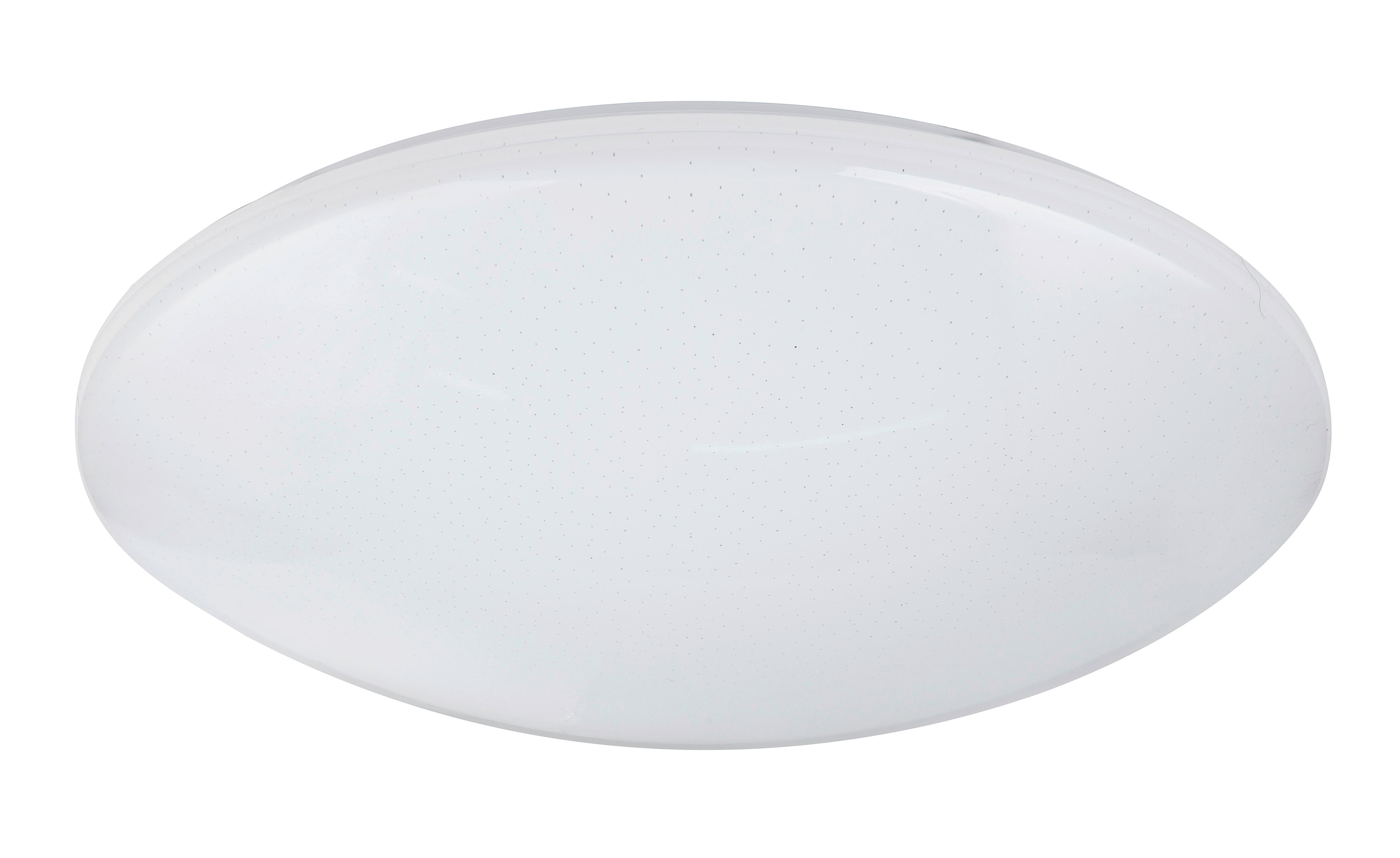 Stropna Led-svetilka Atreju I, S Sijalko - bela/opal, Basics, kovina/umetna masa (50/12cm) - Globo