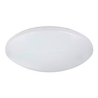 Stropna Led-svetilka Atreju I, S Sijalko - bela/opal, Basics, kovina/umetna masa (50/12cm) - Globo