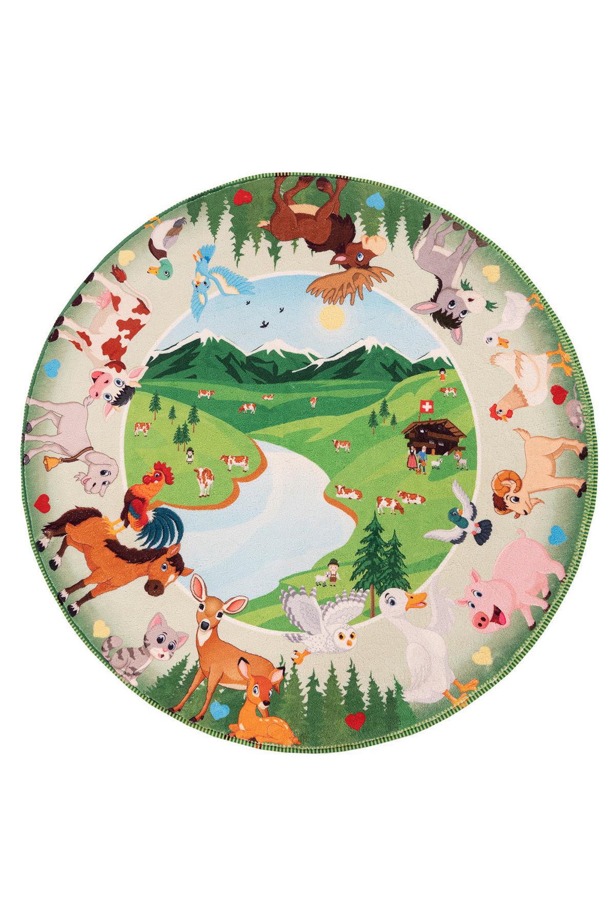 KINDERTEPPICH MY JUNO - multicolore, Trend, textile (80cm) - Ben'n'jen