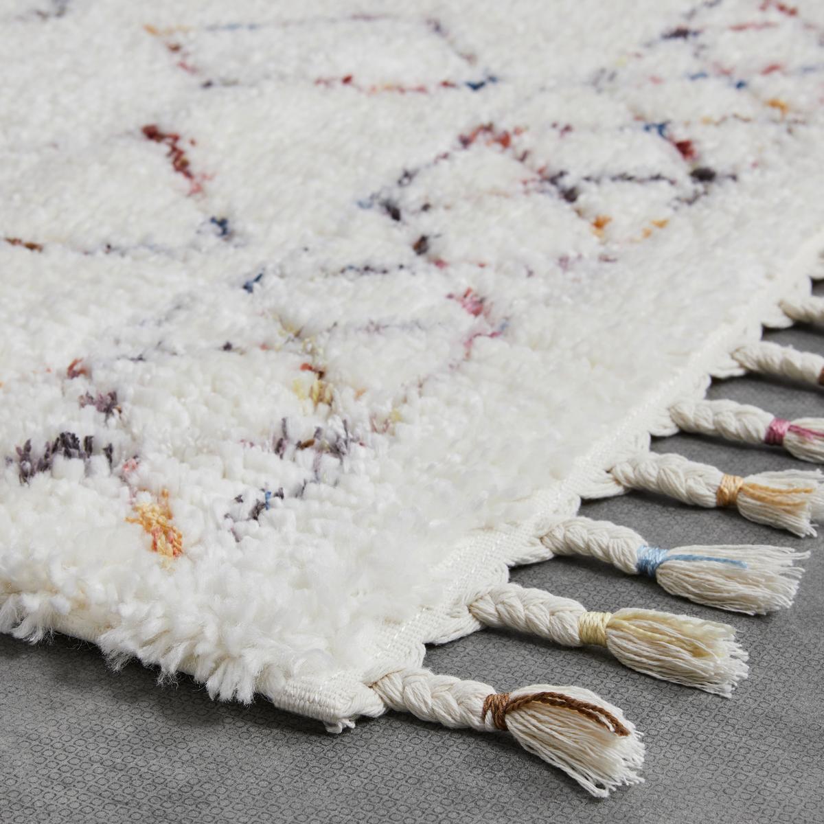 Webteppich Airi 3 in Creme ca. 120x170cm - Creme, LIFESTYLE, Textil (120/170cm) - Bessagi Home