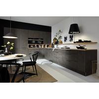 Einbauküche Lucca in Anthrazit - Anthrazit, MODERN, Holzwerkstoff - Nolte Küchen