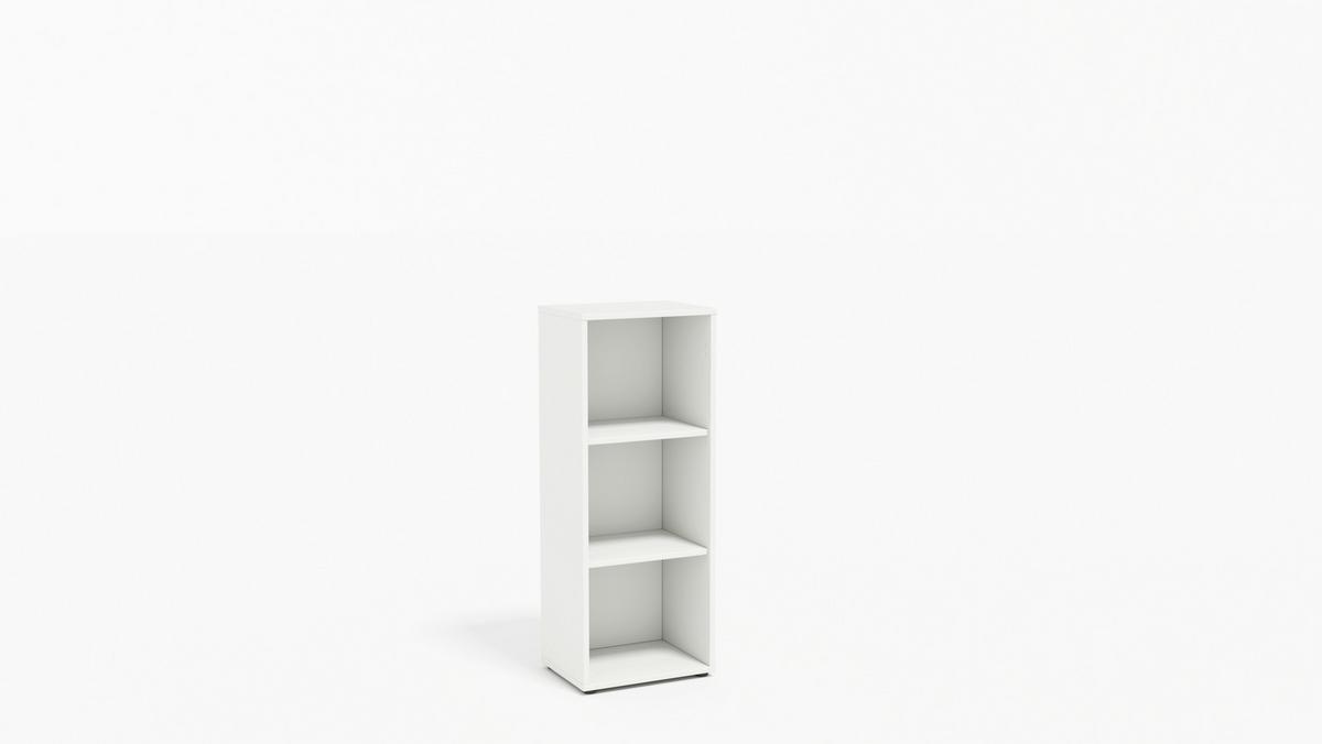 AKTENSCHRANK OFFICE EDITION - SW SET 4 - Hellgrau/Weiß, MODERN, Holzwerkstoff (128,5/185,6/33cm) - MID.YOU