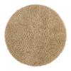 Badematte Chris Hellbraun ⌀ ca. 80cm - Hellbraun, MODERN, Kunststoff (80cm) - Premium Living