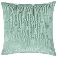 Kissenhülle Rania Türkis ca. 40x40cm - Türkis, Textil (40/40cm)