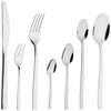 DESSERTGAFFEL KARO - stålfärgad, metall (14,5cm) - Mömax