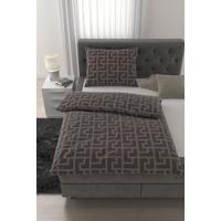 Lenjerie de pat MÄANDER Premium cca. 50x70/140x200cm - gri-maro, Romantik / Landhaus, textil (140/200cm) - Mömax