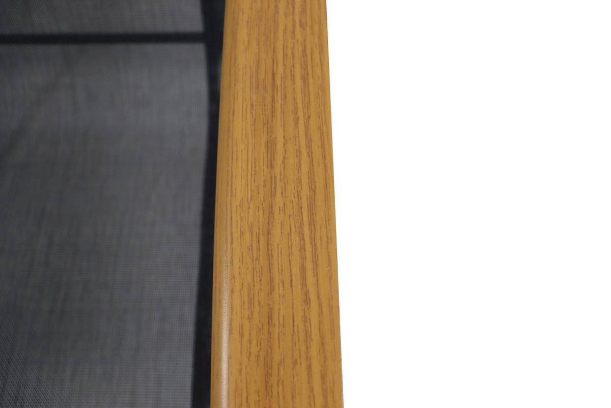 GARTENMÖBEL-SET LEXILA 4-TLG - Schwarz, Modern, Glas/Kunststoff - Gardenson