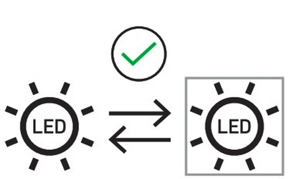 LED-Tischleuchte Pino Dimmbar max. 2,6 Watt - Edelstahlfarben, Basics, Glas/Metall (30/29.5/45cm) - Paul Neuhaus