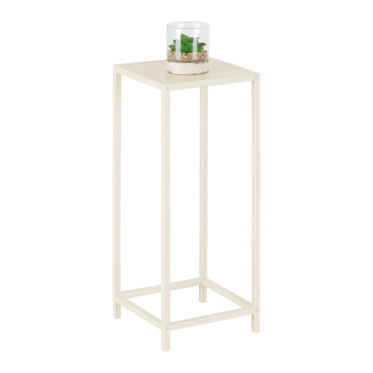 Blumensäule Vera Sandfarben - Sandfarben, Modern, Metall (25/60/25cm) - Mömax