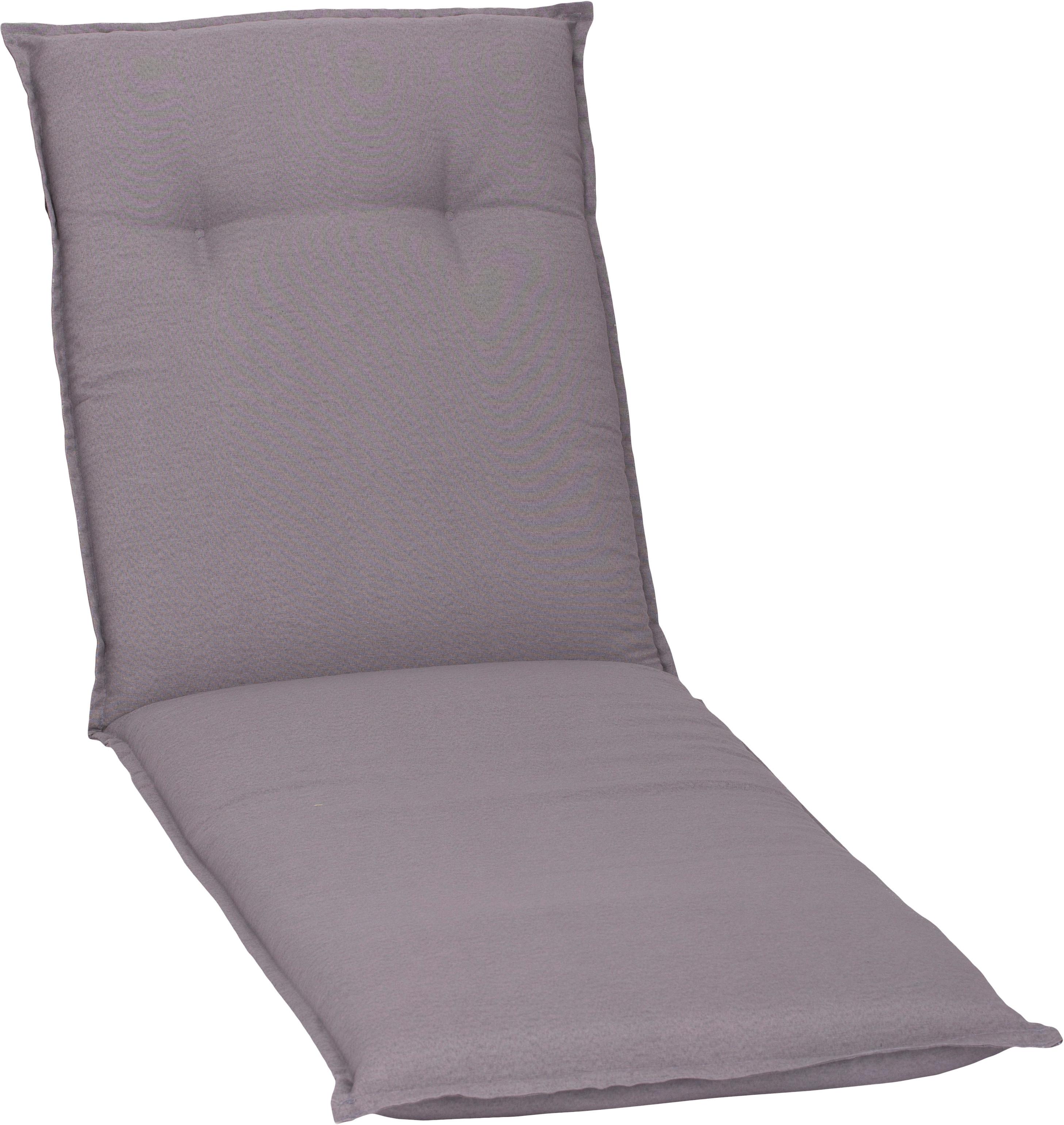 Liegenauflage Tanana ca.191x58x8cm Hellgrau - Hellgrau, Basics, Textil (191/58/8cm) - Gardenson