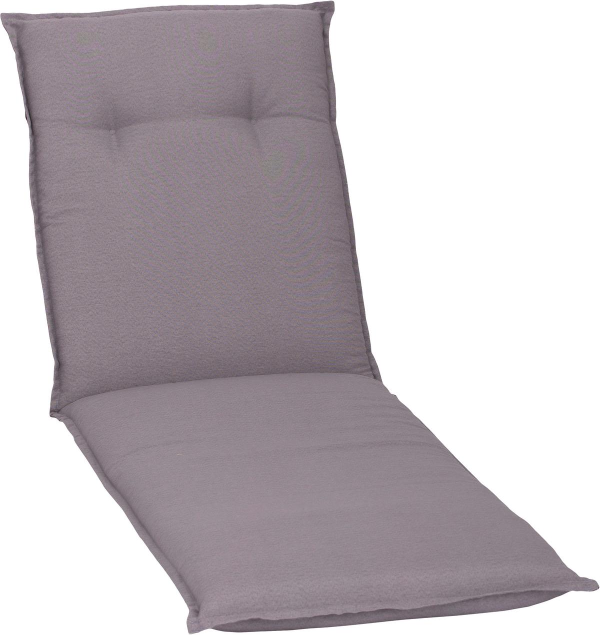 Liegenauflage Tanana ca.191x58x8cm Hellgrau - Hellgrau, Basics, Textil (191/58/8cm) - Gardenson