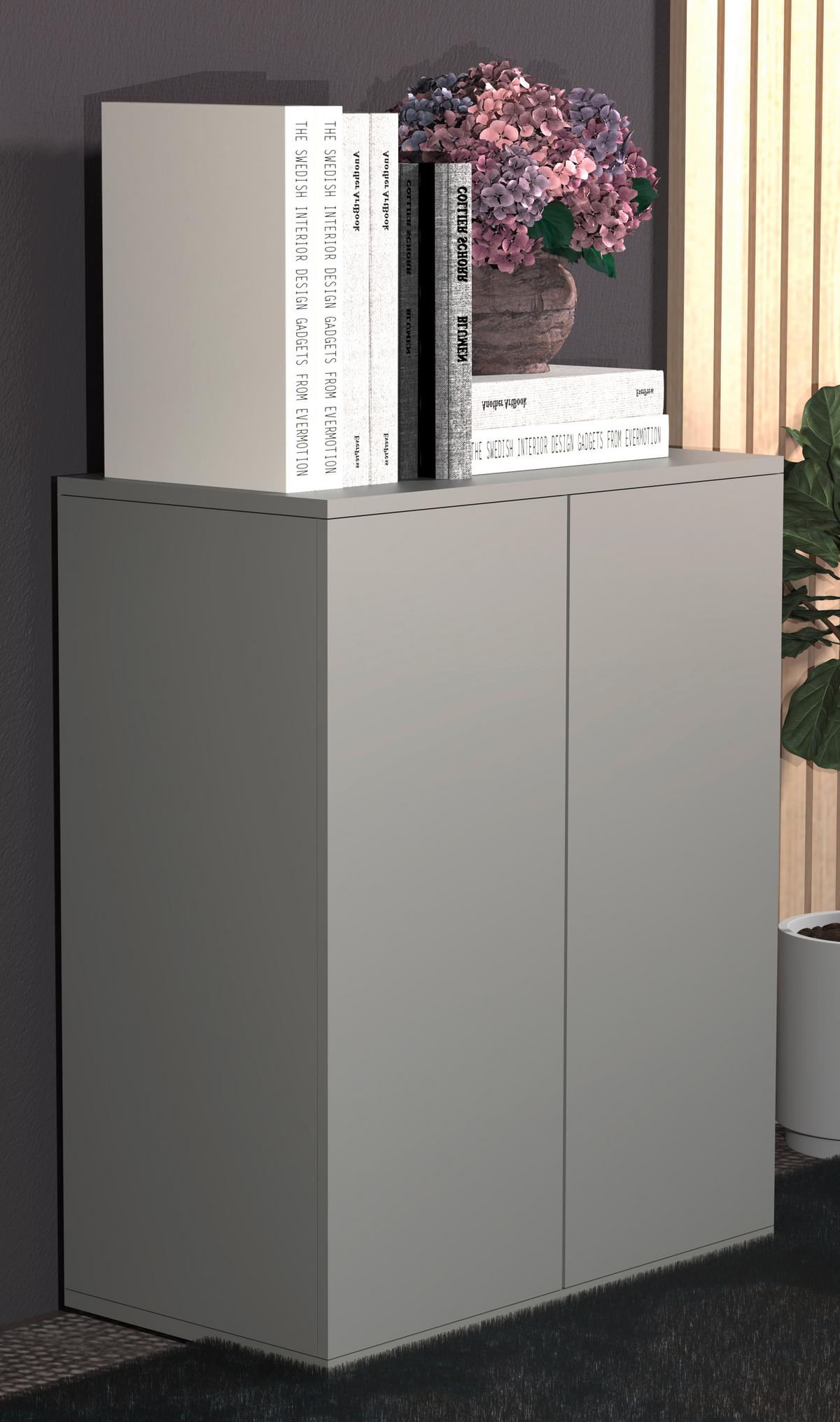 KOMMODE DALOSA - Grau, Design, Holzwerkstoff (60/73/32cm) - MID.YOU