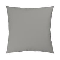Kopfkissenbezug Julie Grau ca. 80x80cm - Grau, Textil (80/80cm) - Mömax