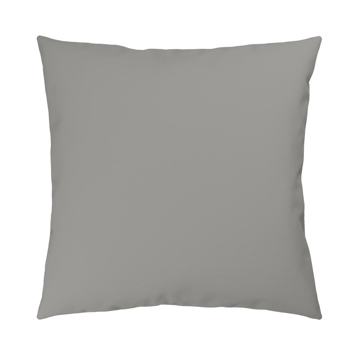 Kopfkissenbezug Julie Grau ca. 80x80cm - Grau, Textil (80/80cm) - Mömax