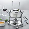 Fondueset Rösle inkl. 6 Fonduegabeln - Edelstahlfarben, MODERN, Metall (40/27,5/14,7cm) - Rösle Fondueset Rösle inkl. 6 Fonduegabeln - Edelstahlfarben, MODERN, Metall (40/27,5/14,7cm) - Rösle