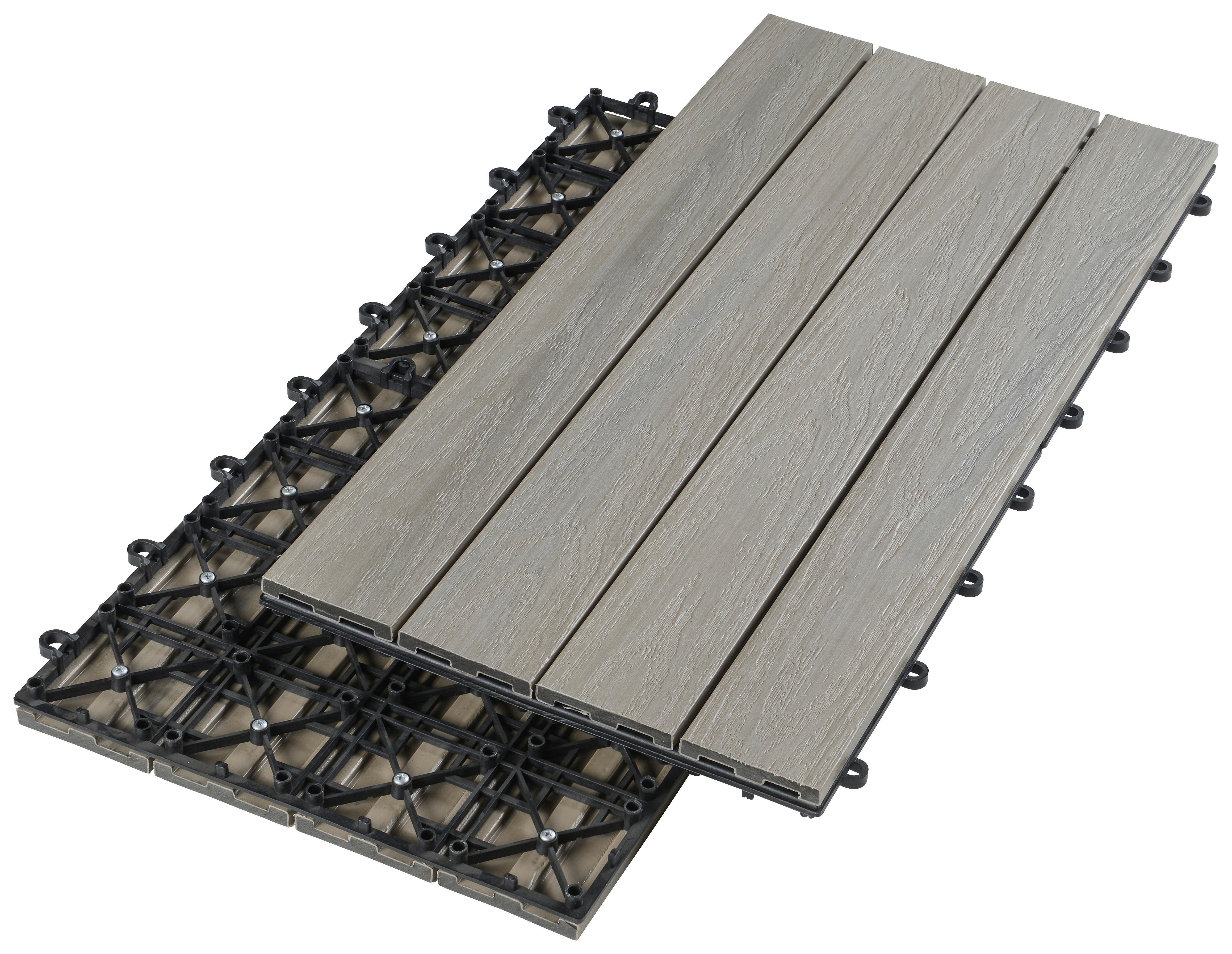 PŁYTKA TARASOWA WPC-FLIESE SOLID - Basics (60/30/2,4cm) - Ambia Garden