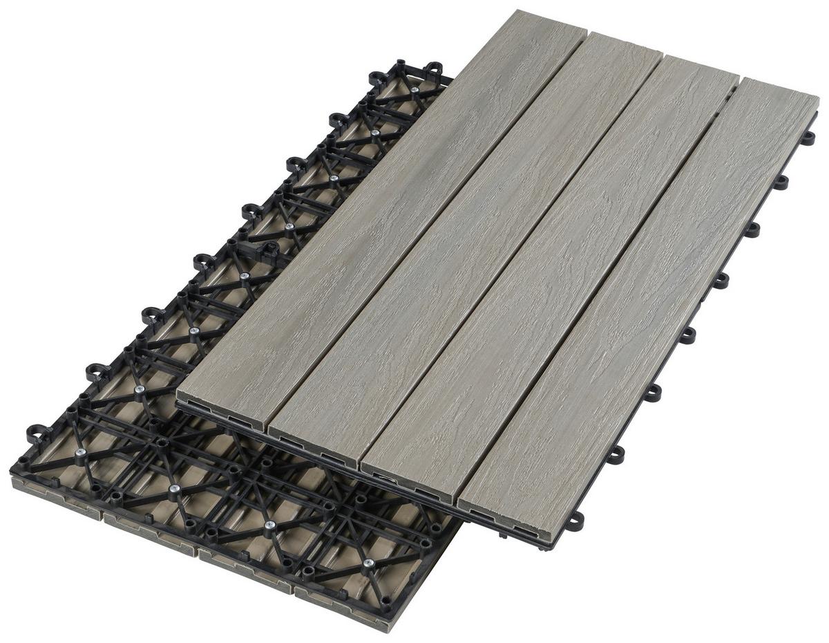 PŁYTKA TARASOWA WPC-FLIESE SOLID - Basics (60/30/2,4cm) - Ambia Garden