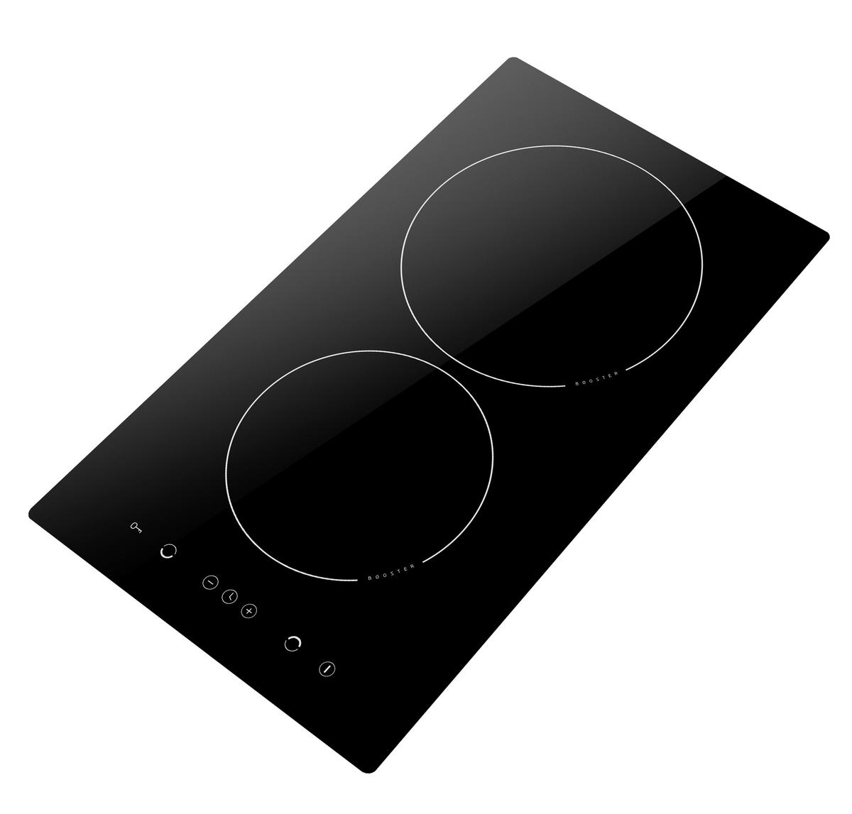 Induktionskochfeld KMI751100C Schwarz - Schwarz, KONVENTIONELL, Glas/Metall (30/52,2cm) - Amica