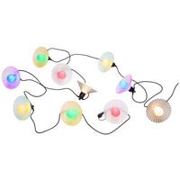 Lichterkette Hitz ca. 800cm max. 6 Watt - Schwarz/Weiß, KONVENTIONELL, Kunststoff/Metall (800cm) - Modern Living