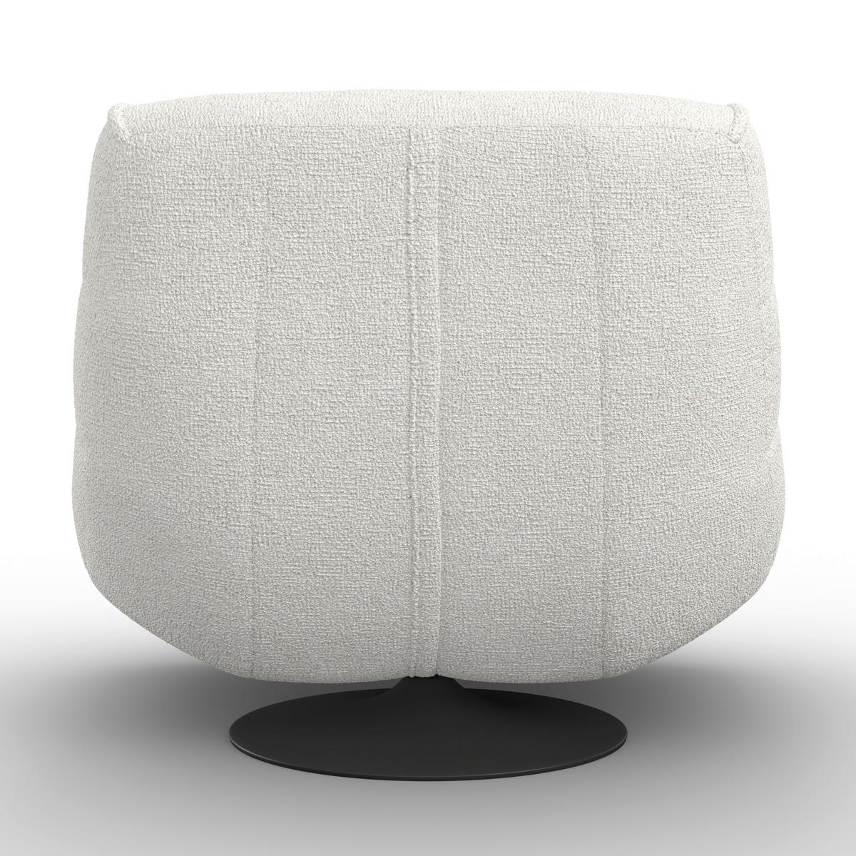 Relaks Fotelja Lorena - svijetlo siva/crna, Moderno, metal/tekstil (101/83/95cm) - Bessagi Home