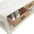 TV-Element Antibes - Naturfarben/Weiß, KONVENTIONELL, Holz/Metall (110/37/45cm) - PREMIUM LIVING