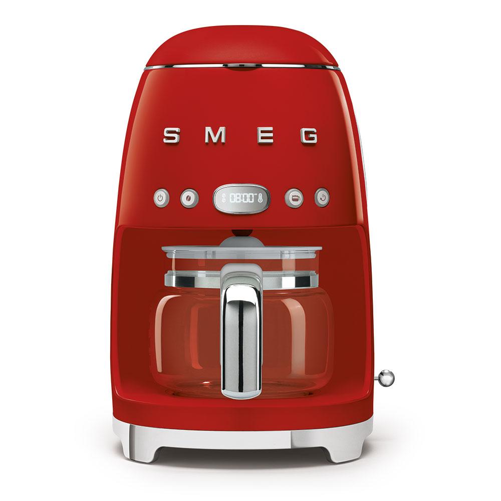 Filterkaffeemaschine DCF02RDEU - Rot, Glas (25,6/36,1/24,5cm) - SMEG