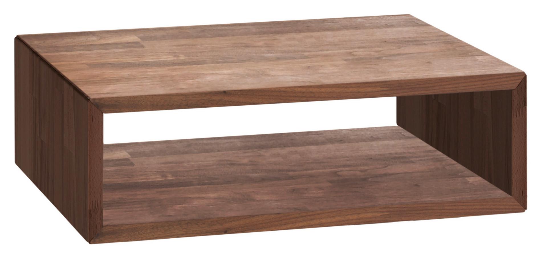 STOLIK NOCNY AKAI - kolor orzechowy, Natur, drewno (50/16/41cm) - Hasena