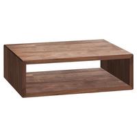 STOLIK NOCNY AKAI - kolor orzechowy, Natur, drewno (50/16/41cm) - Hasena