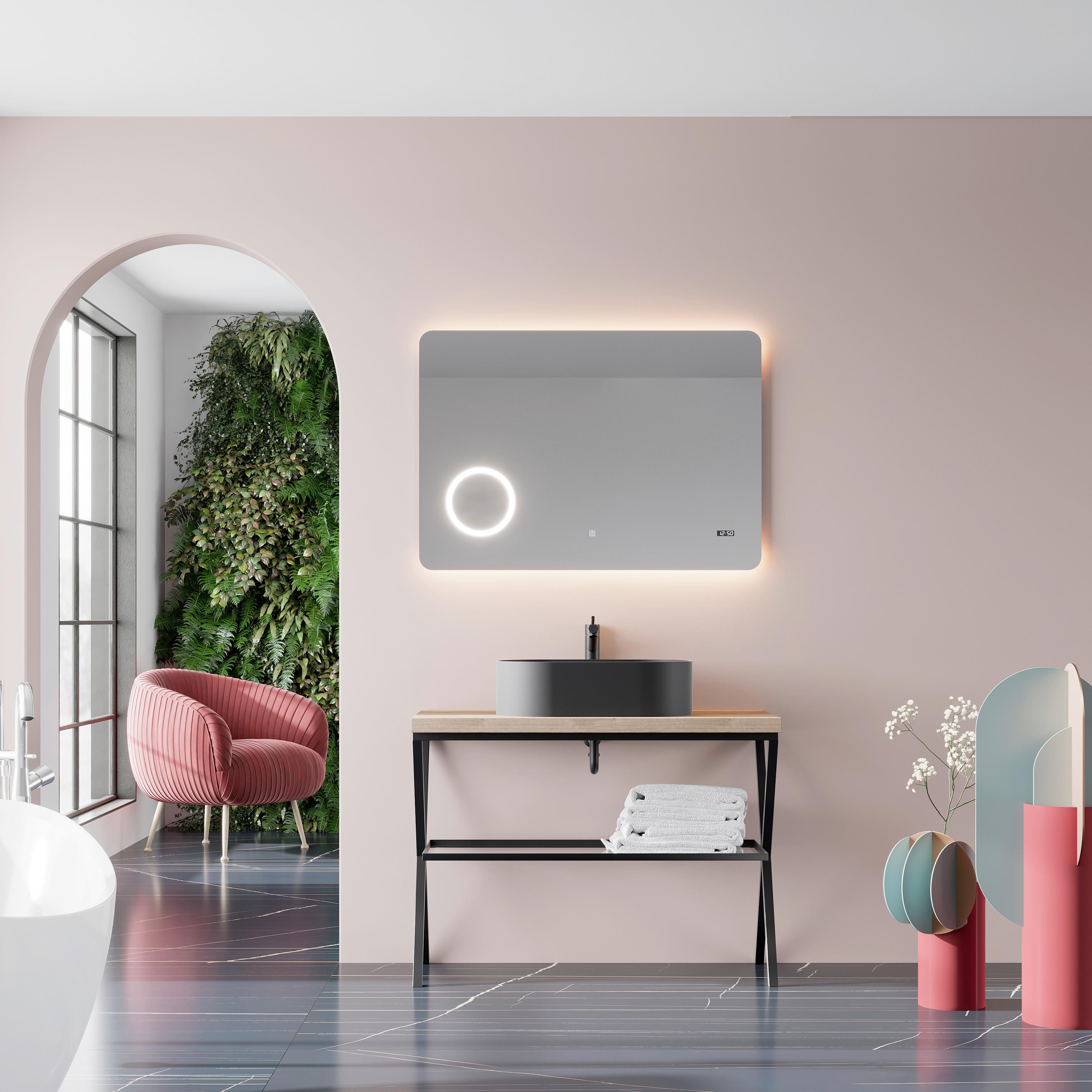 Lavoar Michelangelo - Modern, ceramică (55/14/37cm)