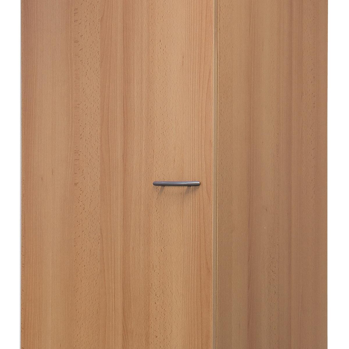 Geschirrschrank "Nano" , Buche - Edelstahlfarben/Buchefarben, MODERN, Holzwerkstoff/Kunststoff (50/200/57cm) - FlexWell