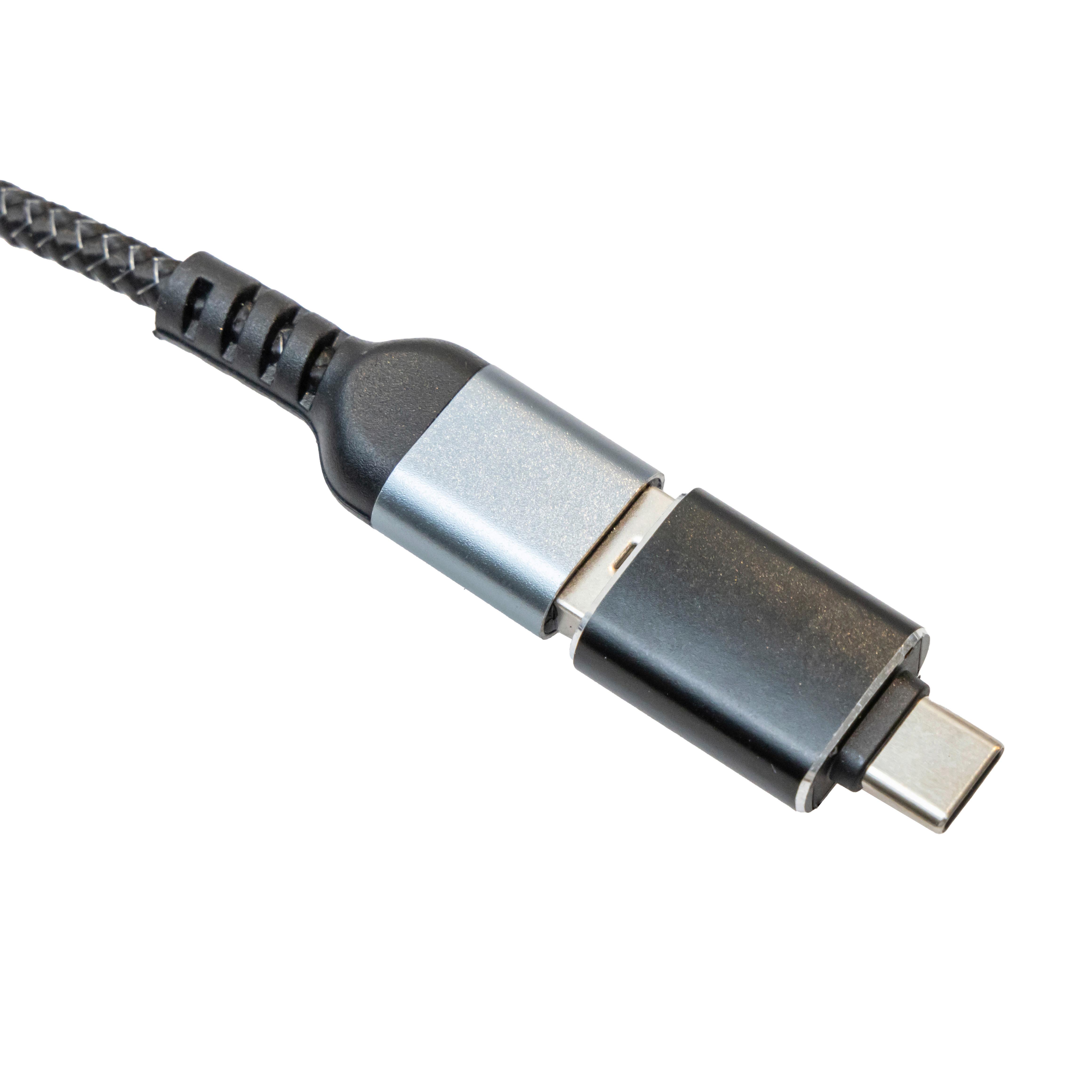 USB-LADDARE BESI -KMA- - svart, Modern, metall/plast (120cm) - Mömax