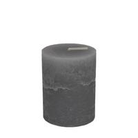 Velika Sveča Lia - svetlo siva, Moderno, tekstil/naravni materiali (6.8/9cm) - Premium Living