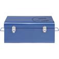 Truhe Urban in Blau - Blau, LIFESTYLE, Metall (47/19,5/27cm) - MÖMAX modern living