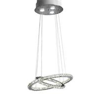 Led Függőlámpa 4809/s - krómszínű, Design, fém (45/120cm)
