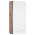 Zgornja Omara Santino - aluminij/bela, Moderno, umetna masa/leseni material (32,5/70/20,5cm) - Mömax modern living Zgornja Omara Santino - aluminij/bela, Moderno, umetna masa/leseni material (32,5/70/20,5cm) - Mömax modern living