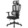 SNURRSTOL NOEMI - svart, Design, metall/trä (65/122-130/62cm) - Mömax