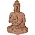 Wanddeko Buddha Schwarz/braun - Schwarz/Braun, Stein (72/11,5/43cm) - Mömax modern living Wanddeko Buddha Schwarz/braun - Schwarz/Braun, Stein (72/11,5/43cm) - Mömax modern living