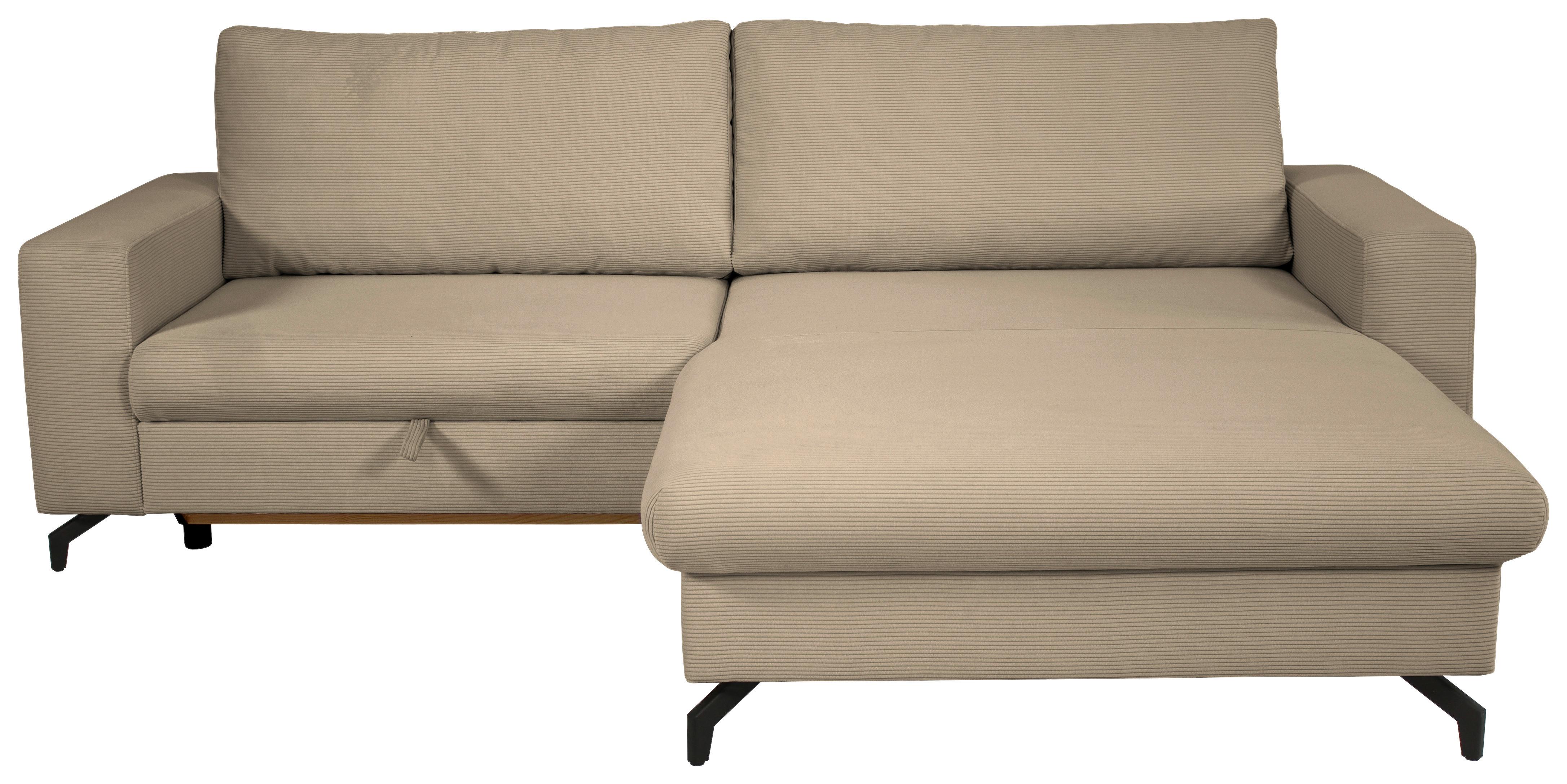 Kutna Garnitura Clara - bež, Moderno, tekstil (240/177cm) - Modern Living
