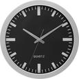 Wanduhr Zürich Silberfarben - Silberfarben, Kunststoff (40cm)