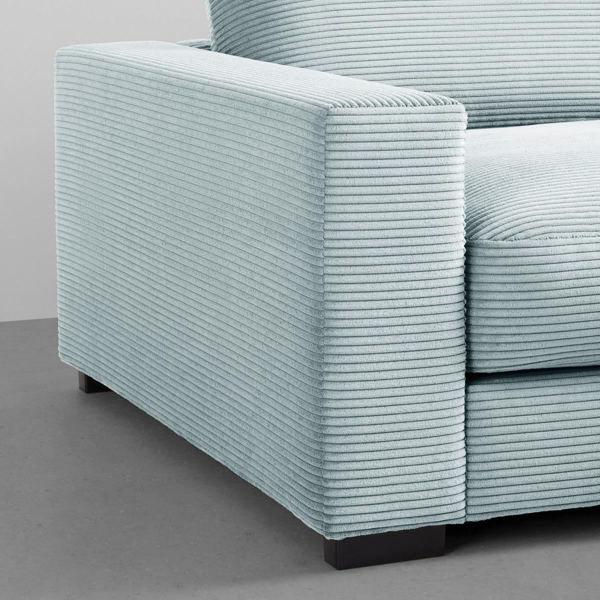 Coltar PEDRO - verde salvie, Modern, textil (265/180cm) - Mömax