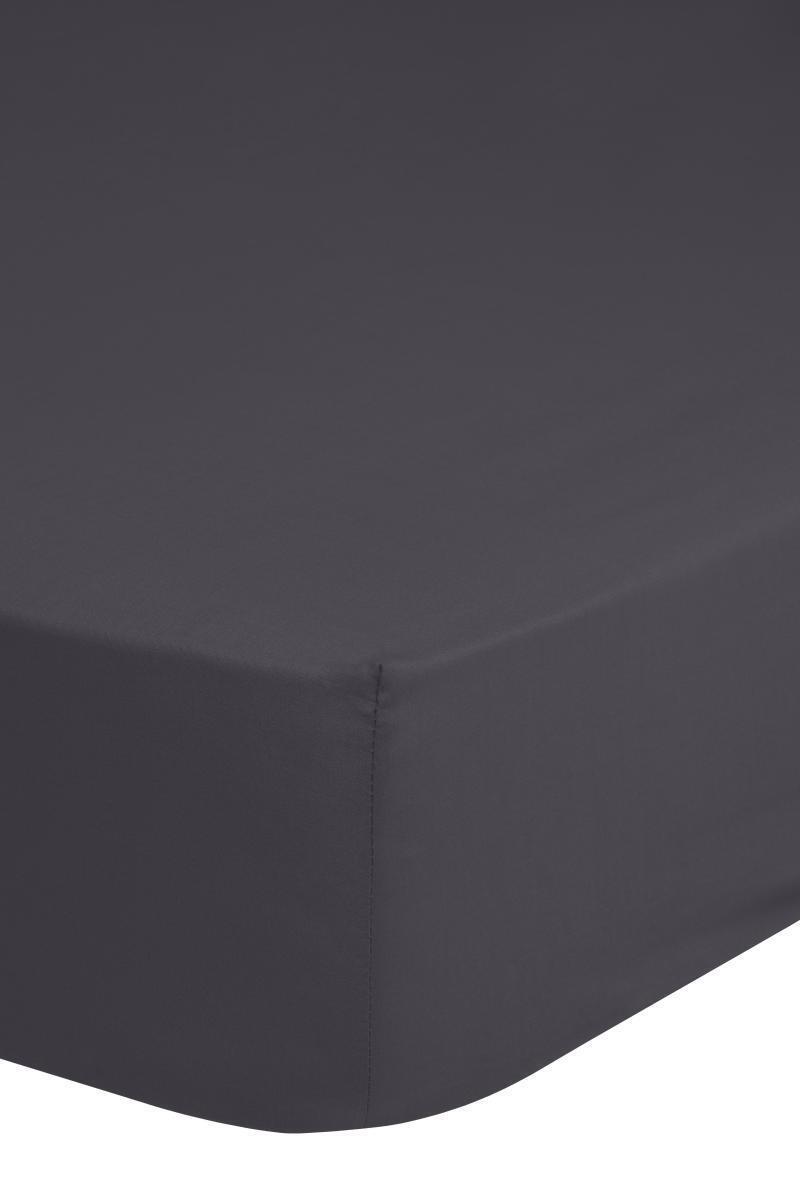 Spannleintuch Easy Care ca. 90x220cm - Anthrazit, Basics, Textil (90/220cm) - MID.YOU